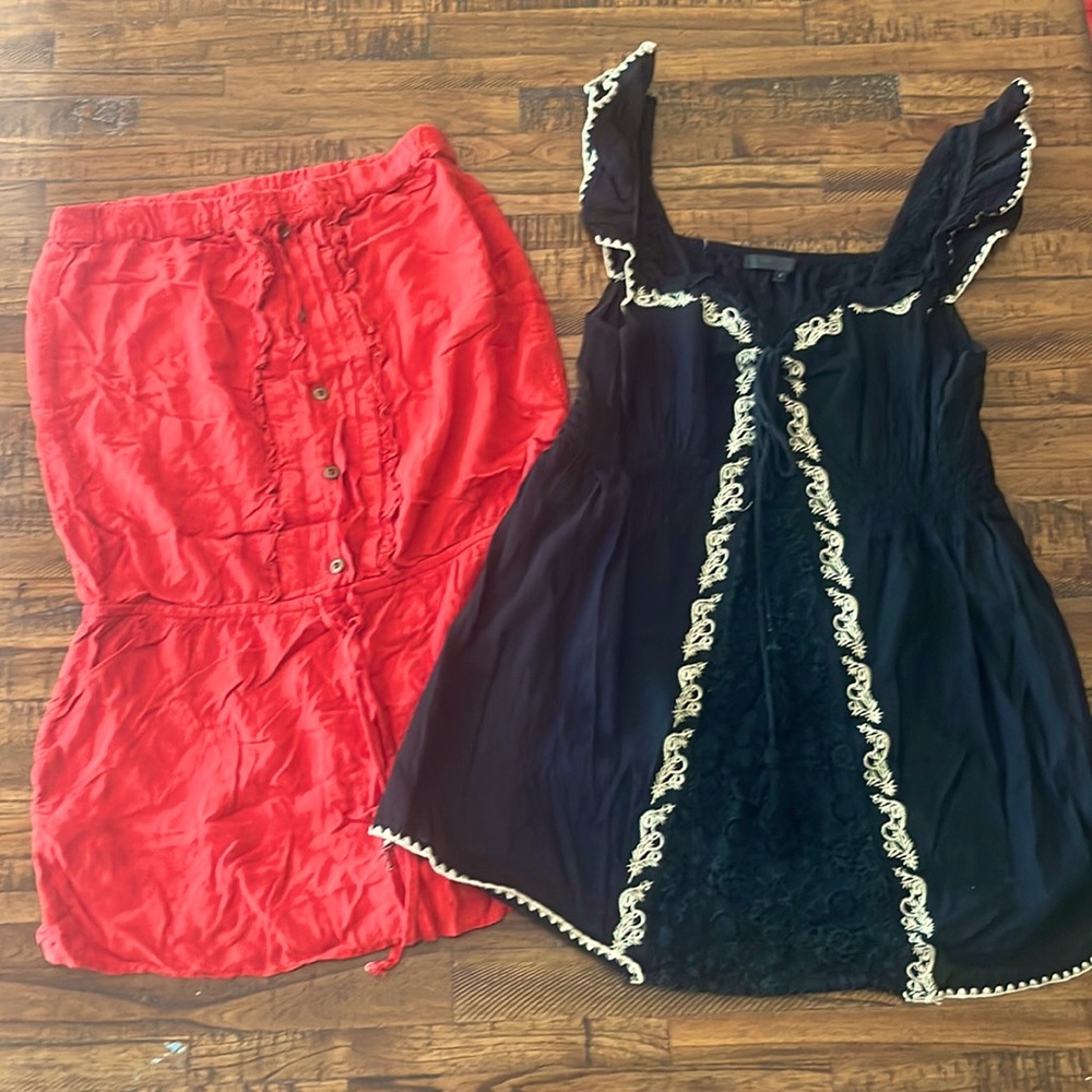 Strapless Dress by Metropark and Top by MP Black